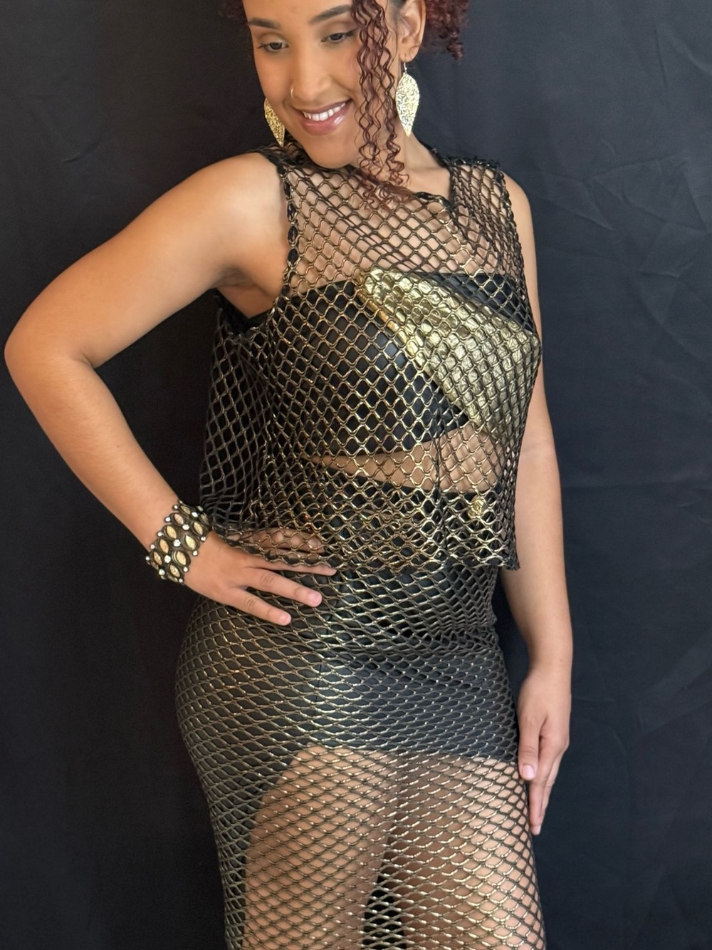 *Intro* BBRAVV (NEW DESIGNER) Cape-Sleeve netted-multi-interchangeable-Design